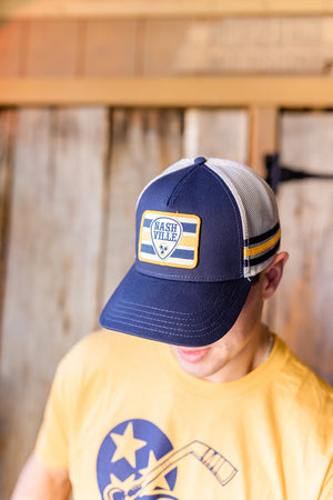 
                  
                    Load image into Gallery viewer, Nashville Stacked Patch Snap Back
                  
                