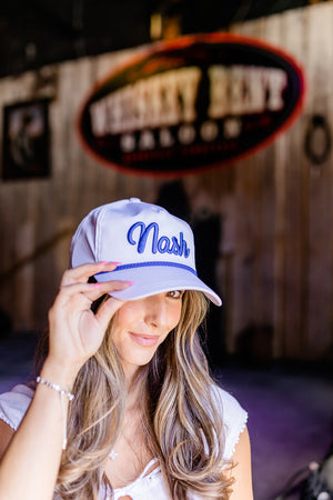 
                  
                    Load image into Gallery viewer, Nash Retro Rope Snapback - White
                  
                