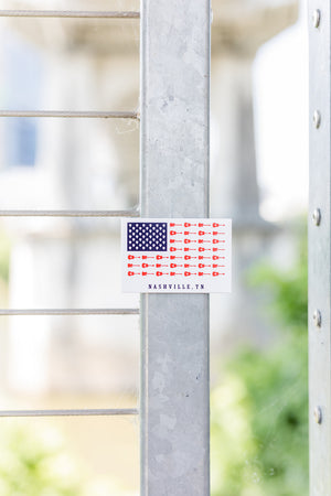 
                  
                    Load image into Gallery viewer, Music City Flag Magnet
                  
                