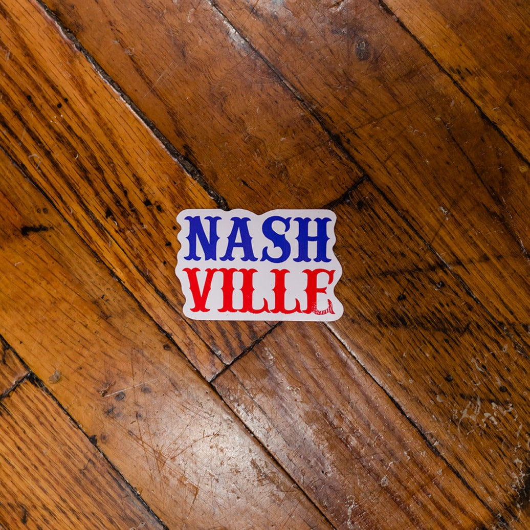 NASHVILLE Stacked Decal