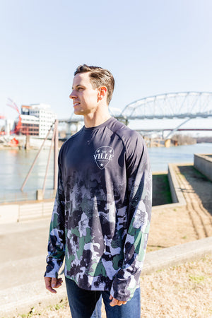 
                  
                    Load image into Gallery viewer, Whiskey Creek Distillery Performance UPF50 Long Sleeve
                  
                